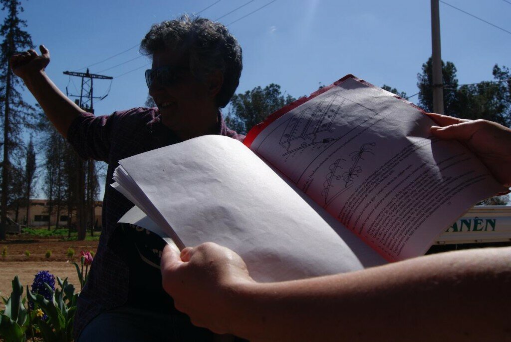 Nahide wrote the plan from England, then came here to implement it